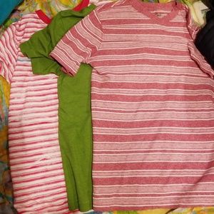 3 tshirts size M (8-10). All are in good condition